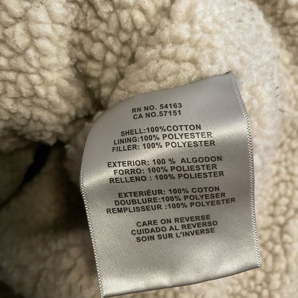 Levi's Classic Corduroy Sherpa-Lined Trucker Jacket Men Size XL Navy Blue - Picture 7 of 11